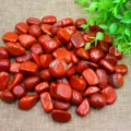 Natural red tumbled stones irregular crystal chips for yoga and home decor DIY crafts - Red Jasper