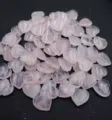 Pierres de cœur en quartz rose naturel en vrac 20 mm non percées décoration de poche. - Quartz rose