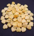 8pcs pierre de cristal naturel 20mm en forme de coeur décoration vue détaillée - Citrine