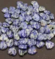 Piedras de corazón de cristal sodalita natural lote 20mm gemas curativas decoración - Sodalita / 1 Pieza/Paquete (20*20*6mm)