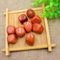 Red goldstone tumbled stones crystal set for yoga and healing energy decor energy crystal. - Gold Sandstone