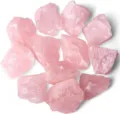 Natuurlijke ruwe rozenkwarts brokken grove roze kristalstenen voor collectie en decor. - Rozenkwarts / 100g Verpakking