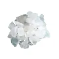 Natuurlijke witte kristallen ruwe stenen voor aromadiffuser, energiehealing en kantoordecor. - Bergkristal / 100g Verpakking