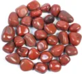 Natural red jasper tumbled stones, large polished crystal pieces for home decor and yoga. - Red Jasper / 100g Pack
