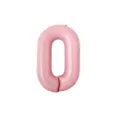Roze nummer 0 folie ballon 40 inch voor verjaardag huwelijk feest decoratie ballon - Cijfer 0