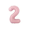 Roze nummer 2 folie ballon 40 inch voor verjaardag feest huwelijk decoratie artikelen - Cijfer 2