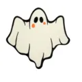 Cute ghost shape rug soft crystal velvet absorbent anti-slip mat for Halloween home decor. - 40*60cm (Crystal Velvet) / Cute-2