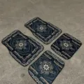 Vintage Nordic style car floor mats 4-piece set, non-slip and durable for auto interior. - 33*44cm (2 Pieces) / Goo Car Floor Mats - 1