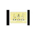 Yellow lemon gnome doormat, spring summer welcome entry rug for front door porch decor. - Easter Doormats-11