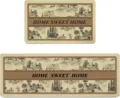 Vintage Toile de Jouy kitchen floor mat set with Home Sweet Home text for home decoration. - Spring Flowers 6