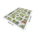 Alfombra de juego de tráfico de carretera para niños ciudad educativa de 80x160cm - 80*160cm / Cartoon-3