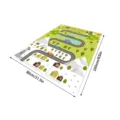 Tapis de jeu de route dessin animé pour enfants tapis de ramper bébé tapis de sol 80x160cm - 80*160cm / Cartoon-11