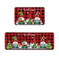 Xristougenniatiko set chalakia kouzinas me xanous karo xali eisodou antolisthitiko - Μονό Κομμάτι 40x60cm / Χειμώνας 41