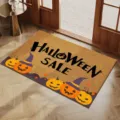 Amerikanische Fußmatte aus Kunstkokosfasern Halloween Kürbis Eingangstür langlebig pflegeleicht - Halloween