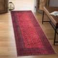 Perzische stijl loper vloerkleed rood zwart lang mat voor gang keuken woonkamer decoratie - 40*60cm / Persische Stijl 24