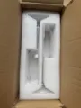 Calice da vino mezzo creativo trasparente coppa champagne elegante novita bicchieri - 2 Pezzi/Confezione