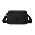 Sac Bandoulière en Nylon Noir Décontracté Multi-Poches Sac Messenger Épaule pour Femme - Noir