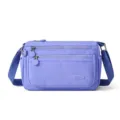 Sac Bandouliere Femme Nylon Multi-Poches Decontracte Voyage Sac Epaule Violet Clair - Violet Taro