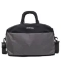 Grand sac de voyage pour courts trajets, sac de sport léger et pratique pour le fitness. - Noir