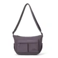 Sac bandouliere decontracte pour femme en nylon multicolonne couleur unie vue principale - Style Bandoulière Décontracté (628HSL) / Violet