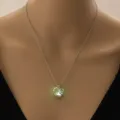 Fashion luminous heart necklace with hollow pendant design for women gift, glowing style. - Heart Mom-Yellow Green Glow