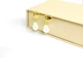 Heart Rhinestone Pearl Style / Gold Heart