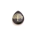 Pendentif arbre de vie noir en forme de goutte DIY bijou accessoire variante composant - Pendentif Arbre de Vie Noir Type 2