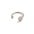 Anneau Ouvert en Acier Inoxydable Manchette d'Oreille Composant de Bijou Variante - Bague Couleur Acier 8mm