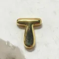 Gold Letter T Charm DIY Accessory for Watchband Bracelet Fashion Jewelry Design! - Letter T Charm Only / Gold