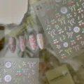 DIY 3D cute bow cherry nail stickers, translucent press-on nail DIY accessories. - Jelly Cherry Note Style (CO-590)