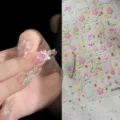 Lente vlinder 3D reliëf nail art stickers zoete gelei bloemen zelfklevende nageldecoratie stickers - Vlinder Bloem Stijl (CO-578)