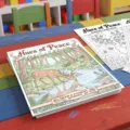Set de libro para colorear ciervo de bosque arte pintura papel actividad creativa - Estilo Espíritu de Ciervo del Bosque (RXHC1180)