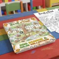 Children zoo seek and find coloring book activity book with cute animals and fun drawing puzzles. - Zoo Theme Seek And Find Coloring Book (RXHC1165)