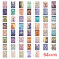 54pz Carte Oracolo degli Angeli Tarot Divino Guarigione Meditazione Guida Set Nuovo - 54 Pezzi/Confezione (RXHA0135)