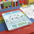 Libro da colorare cerca e trova animali polari per bambini, blocco di attività d'arte. - Stile Cerca e Trova Animali Polari (RXHC1152) / Confezione da 10 pagine