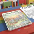 Libro para colorear con jardin en la azotea y ciudad para arte creativo y dibujo de ninos. - Jardín de Terraza (RXHC1176)