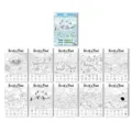 Livre de coloriage cherche et trouve animaux polaires avec couverture et dix belles pages. - Affiche de Coloriage Animaux Polaires (RXHC1152) / Lot de 10 feuilles