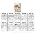 Livre de coloriage de ferme pour enfants chercher et trouver poster d art dessin educatif - Affiche de Coloriage Animaux de la Ferme (RXHC1144) / Lot de 10 feuilles