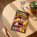 28-page dessert recipe spiral notebook, easy baking tutorial guide, clear food illustrations. - Dessert Making Tutorial (RXHC1291)