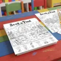 Set de pósteres para colorear busca y encuentra infantil, tema de cosecha de papel. - Póster Colorear Buscar Y Encontrar Niños (RXHC1412) / Juego de 10 hojas