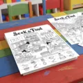 Kids seek and find coloring poster set chinese silk workshop theme educational drawing paper - Chinese Style Exploration Series (RXHC1407) / 10 Sheets Set