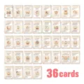 36pcs PTSD recovery emotional support cards positive self-care affirmation gift deck. - English Healing Cards (RXHA0160) / 36 Pieces/Pack