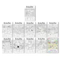 Livre de coloriage pour enfants, posters de recherche d'animaux pour loisirs créatifs. - Affiche de Coloriage Animaux Mignons (RXHC1150) / Lot de 10 feuilles
