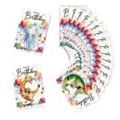 36pcs cute animal birthday greeting cards with colorful watercolor cartoon designs for party. - Animal Style (RXHA0106) / 36 Pieces/Pack