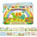 Kids quiet book early learning montessori toy interactive busy book for toddlers learning - Cognition Paradise 1 Style (T01043402)