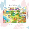 DIY children's quiet book reusable educational busy book sticker learning toy for kids - Mixed Theme Style (T01043401) / Single Pack
