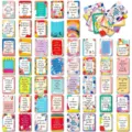 50pcs English affirmation cards, motivational quote cards for daily inspiration and care. - Positive Growth (T01042065) / 50 Pieces/Pack
