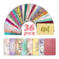 36 Stk. Aquarell Tägliche Inspirierende Affirmationskarten Positive Energie Motivationskarten - Positive Affirmationskarten für Frauen / 36 Stück/Packung