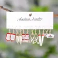 Set de pendientes de esmalte de enfermera, joyas médicas de aleación regalos para mujeres. - Juego de 6 pares