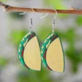 Acryl Taco Ohrringe Lustige Mexikanische Essen Baumeln Ohrringe Schmuck Geschenk Damen - Mexikanischer Taco Stil (4413)